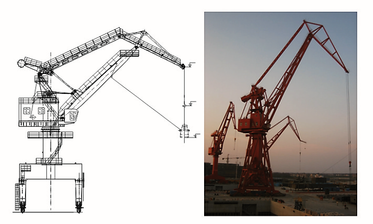 港口門(mén)座起重機(jī)(圖1)